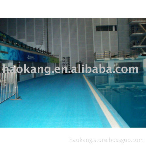 Anti-Slip Sports Flooring Special for Swimming Pool